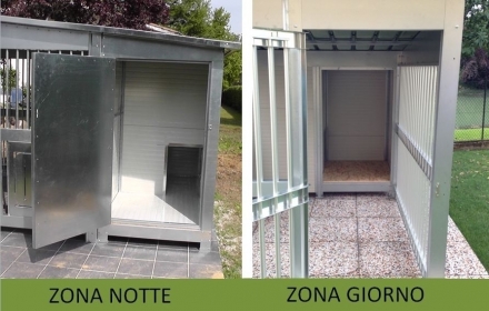 GIORNO E NOTTE - Box per cani